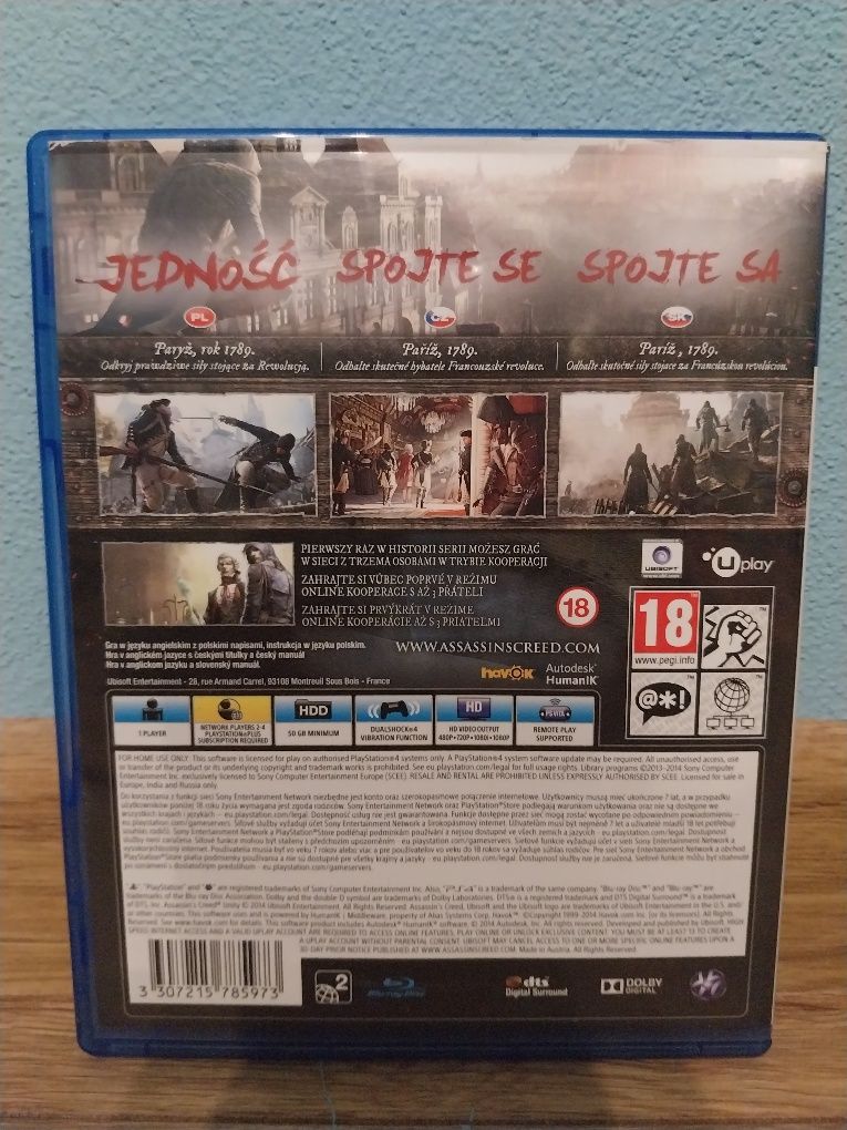 Assassin's creed unity Ps4