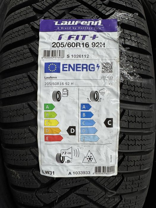Opony Zimowe NOWE 205/60 16 Laufenn IFit+ 2024r