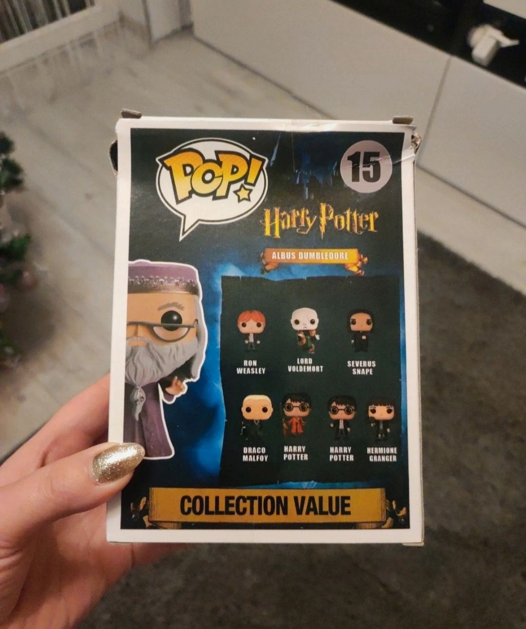 Figurka POP z Harrego Pottera
Dumbledor nr 15
W oryginalnym opakowaniu