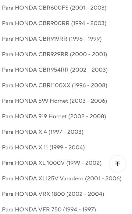 Indicador de mudanças