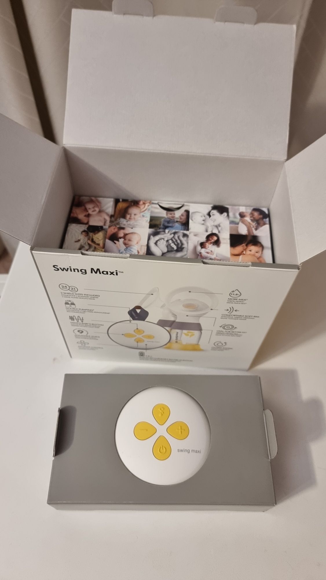 MEDELA Swing Maxi # PODWÓJNY laktator elektryczny # Jak nowy