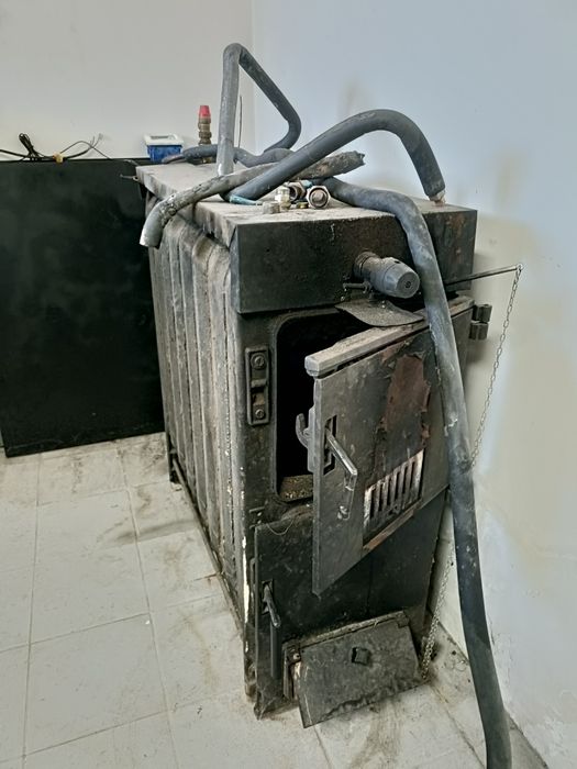 Caldeira a lenha em ferro
