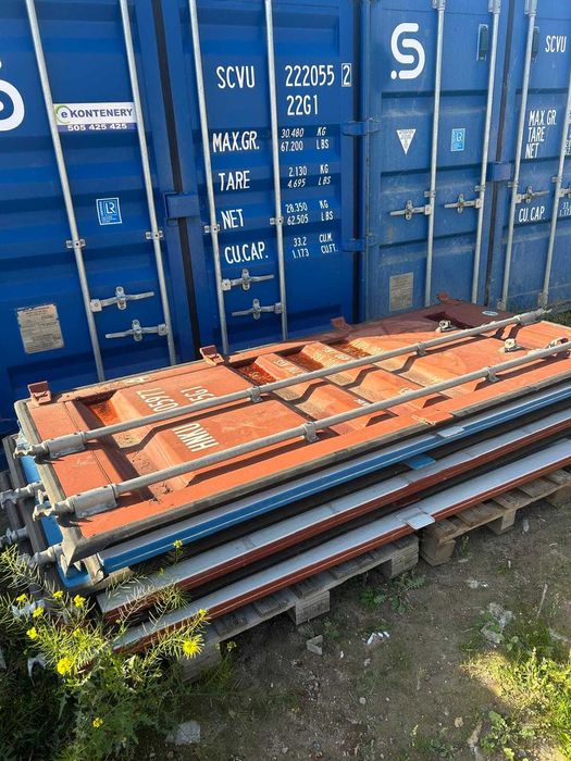 Drzwi kontenerowe Wrota 2,9 wysokie komplet