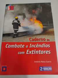 Conjunto de Cadernos de combate a Incêndios com Extintores