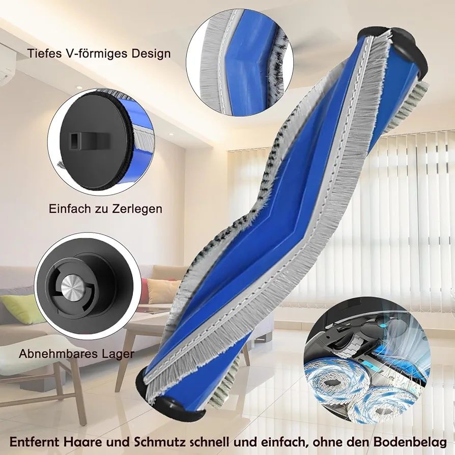Zestaw akcesoriów Ecovacs T20 OMNI szczotka 4xHEPA 4xściereczka 4xwork