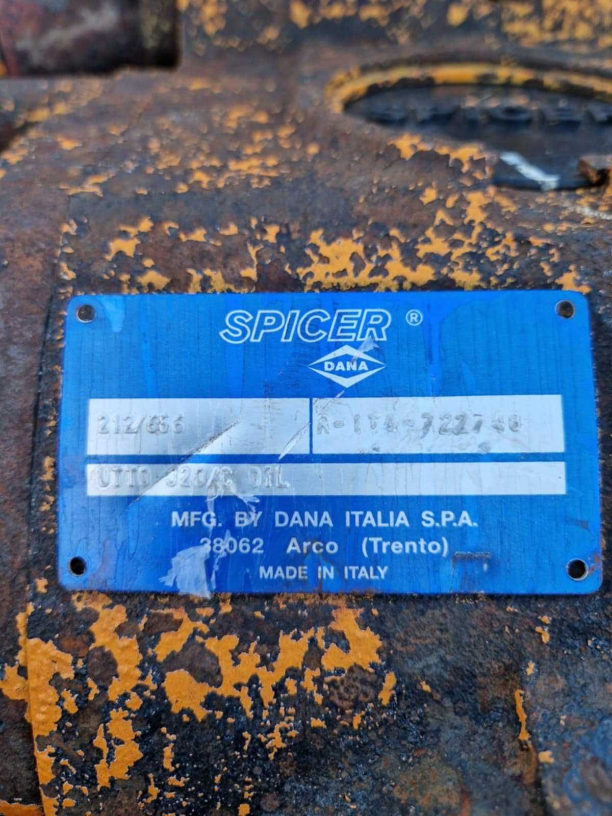 Most oś przedni tylni Manitou Mt Mlt 932 735 Dana spicer