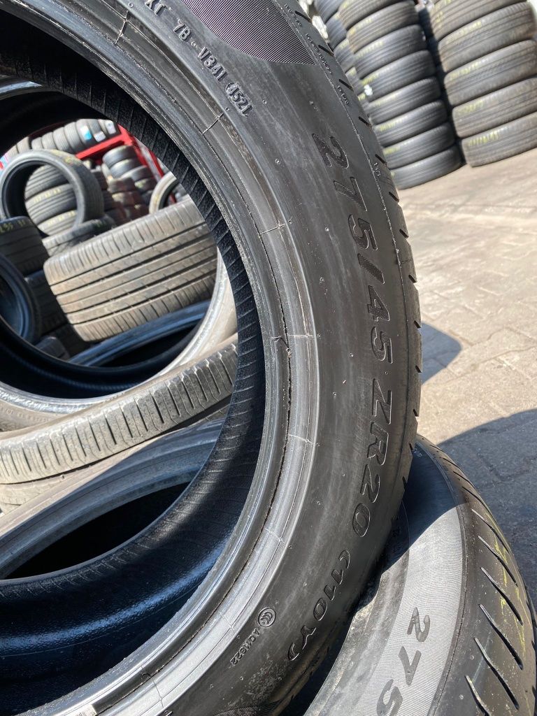 Opony letnie używane Pirelli 275/45R20