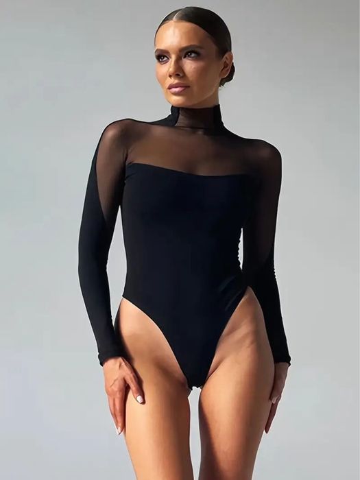 Стильний Боді з сіткою