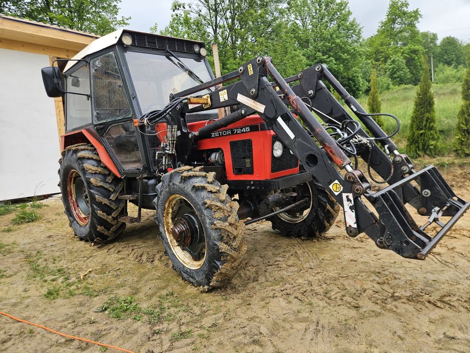 Zetor 7245 z turem nie 4514 , 7745