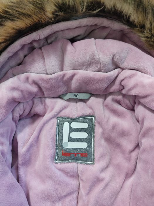 Зимний комбинезон на девочку 80 р-р