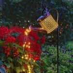 Lampa Ogrodowa Lampka Solarna LED Konewka Ozdobna