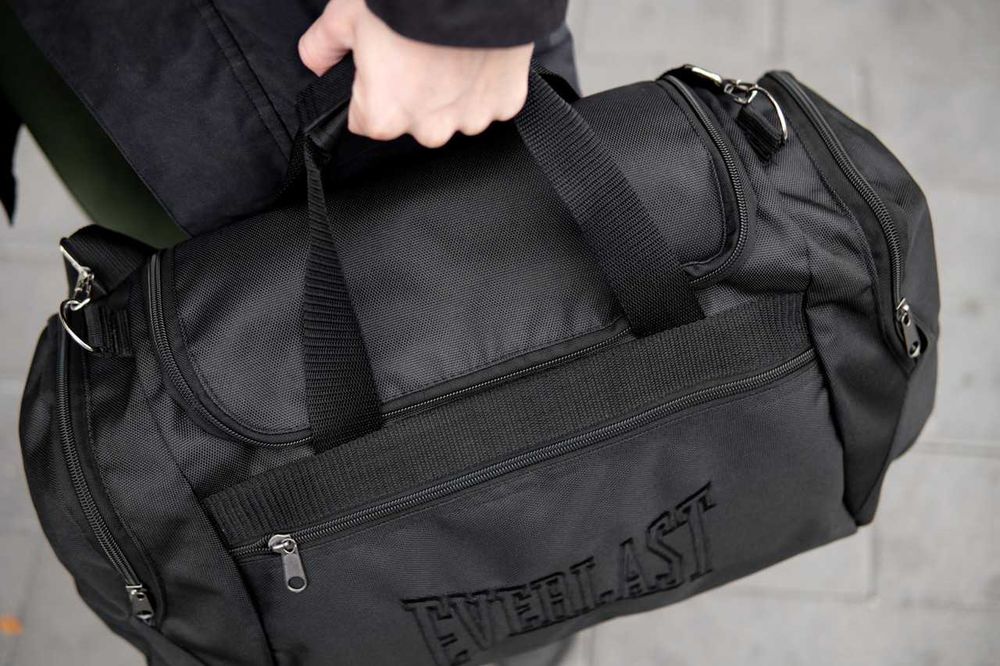 Cпортивна сумка дорожня Everlast Black для поїздок Эверласт на 36 л