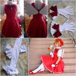 Sakura Kinomoto Card Captor Cosplay