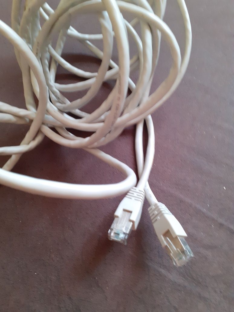 Kabel Sieciowy  LAN Ethernet   RJ45 CAT5E WTYKI