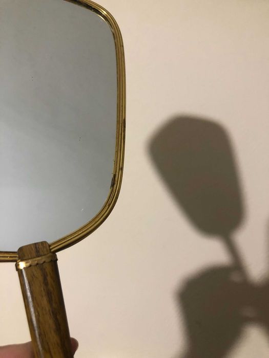 Винтажное элегантное  зеркало 1950-х годов