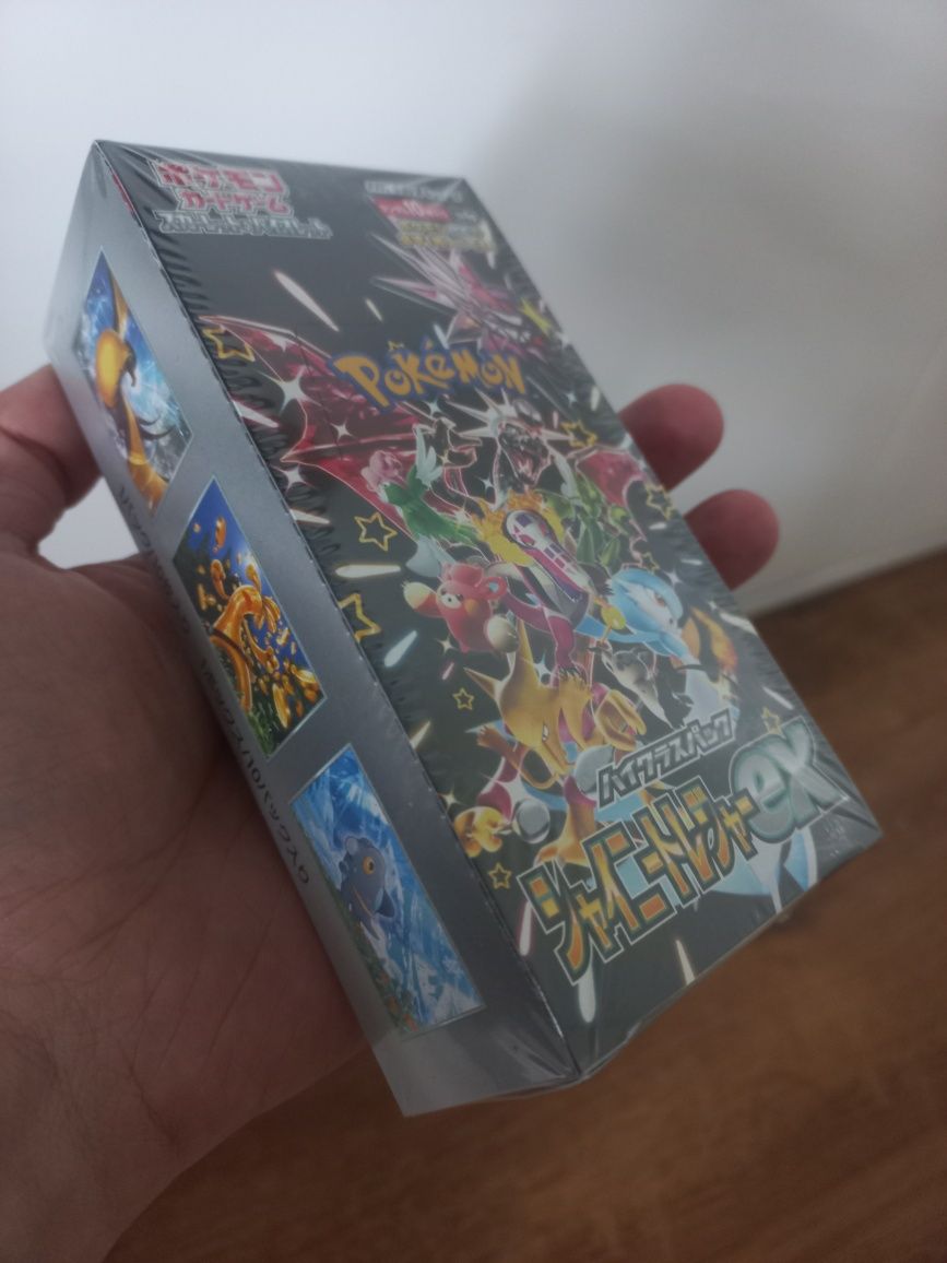 Pokemon shiny treasure ex booster box japonski