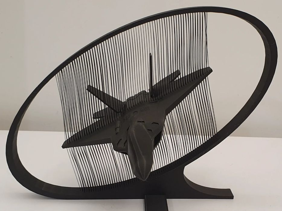 F-22 Raptor - Arte com Fio (Suspenso)