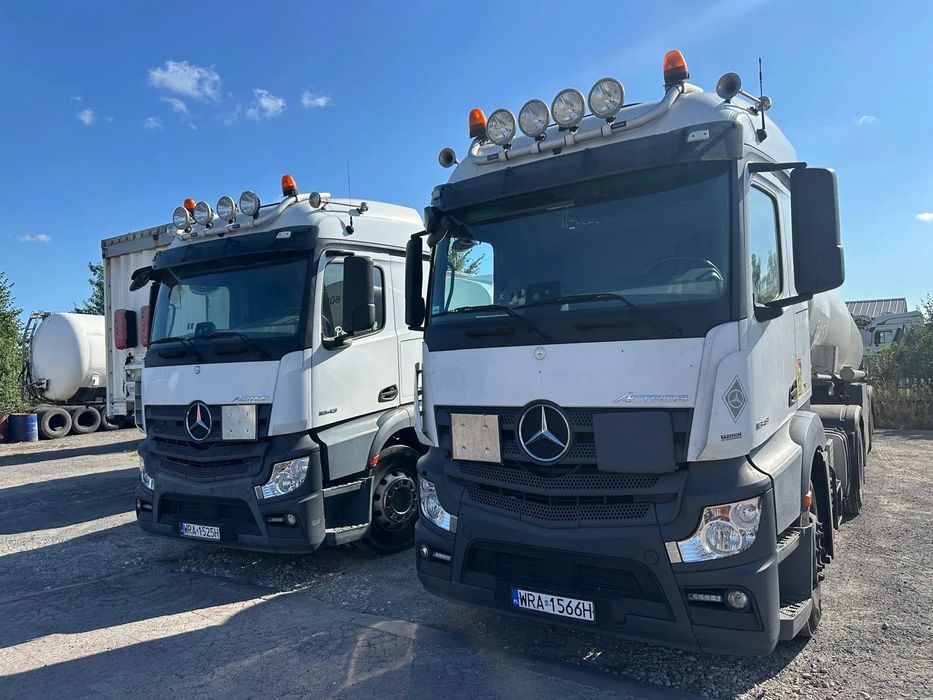 Mercedes-Benz ACTROS ADR Hydraulika  Mercedes Pełny ADR, Hydraulika