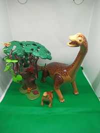 Playmobil Brachiosaurus z maleństwem brachiozaur