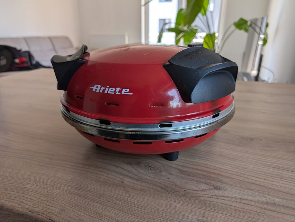 Piec do pizzy ariete czerwony