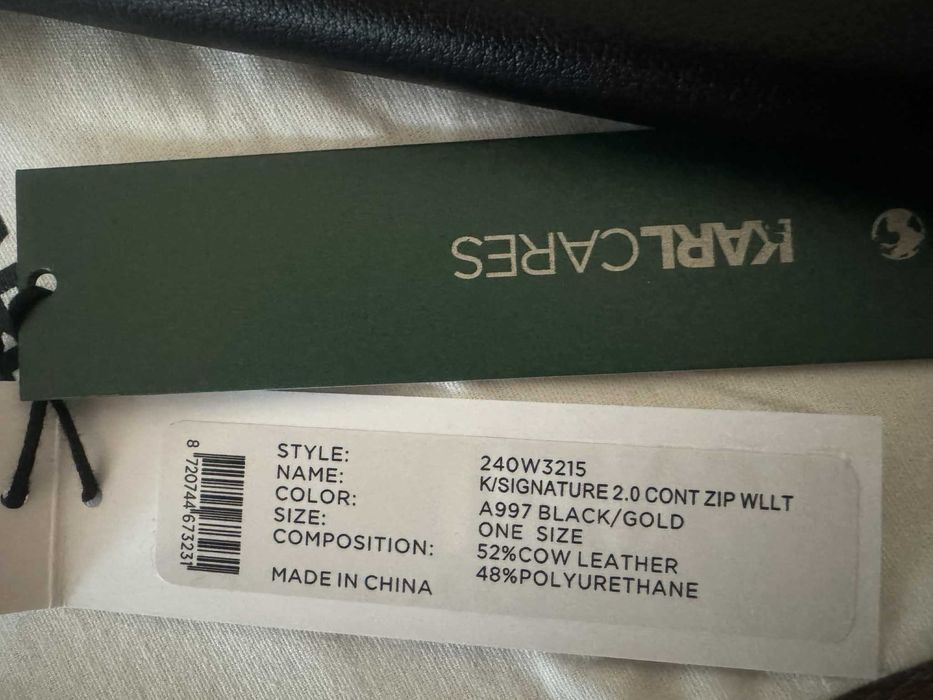 Portfel Karl Lagerfeld - skóra