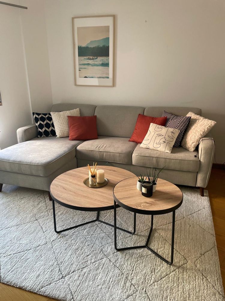 Sofá c/ Chaise Longue (e extensível para sofá cama)