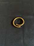 Каблучка bulgari tubogas gold ring