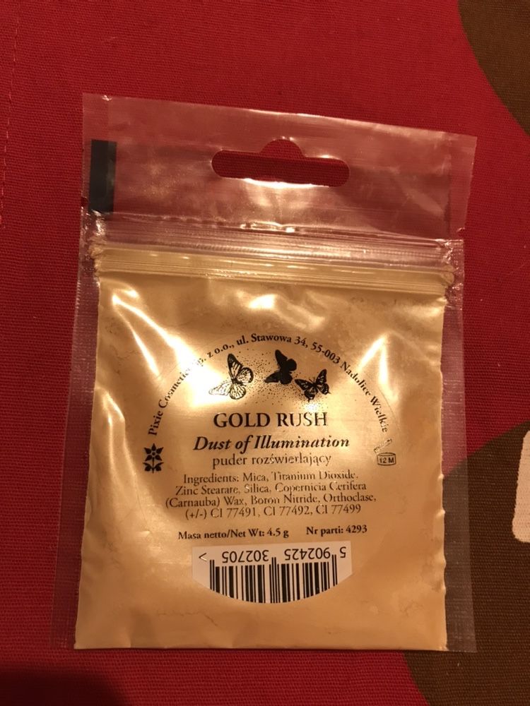 Pixie cosmetics gold rush dust of illumination