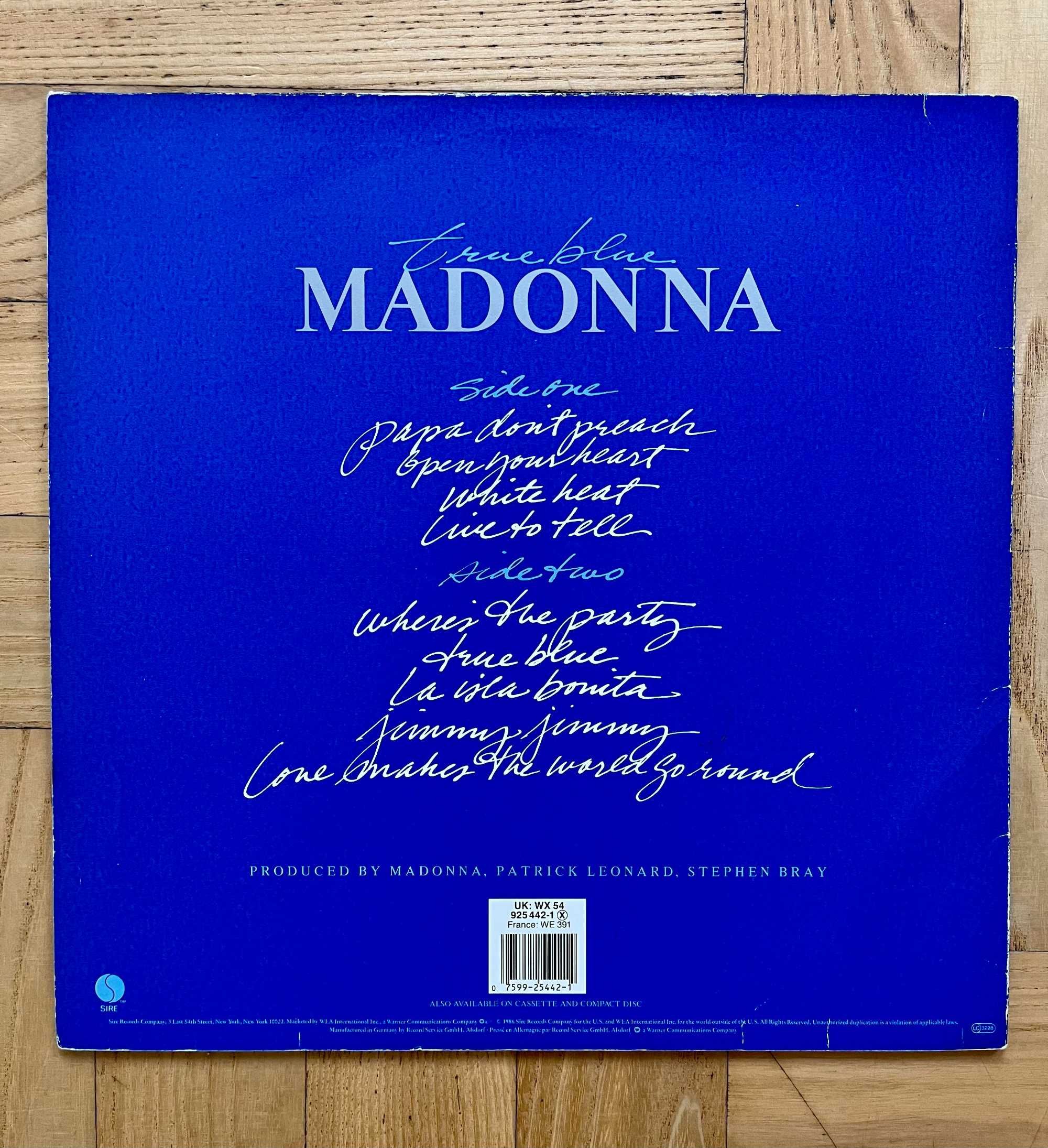 Płyta winylowa - Madonna/True Blue