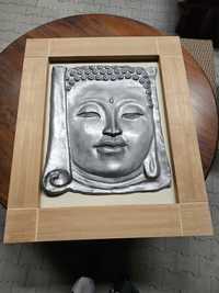 Obraz Budda drewniany