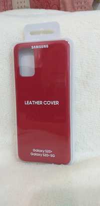 Чехол Leather Cover для Samsung Galaxy S20 Plus (G985)