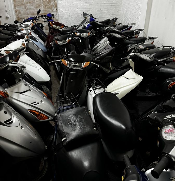 Скутера з контейнера Японія без пробгу по Укр