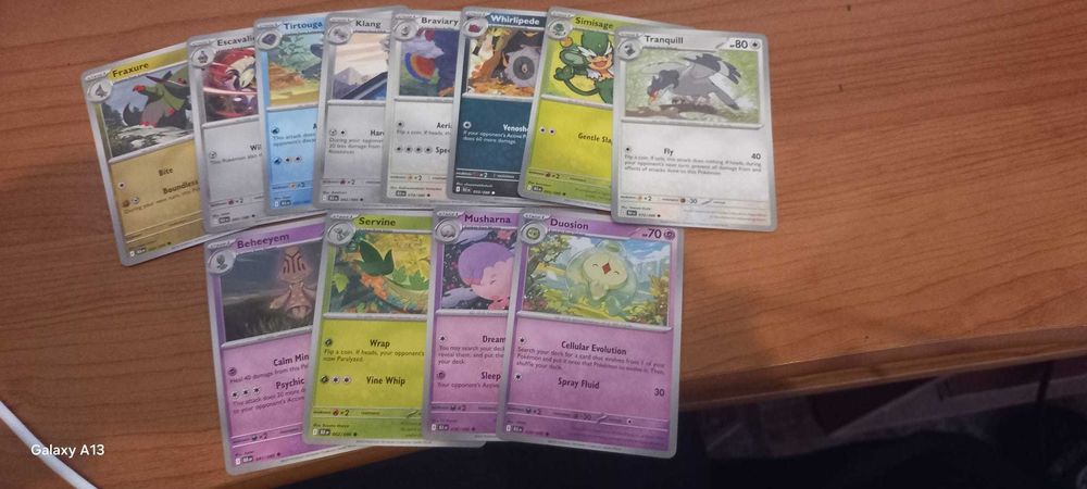 pack 12 cartas pokemon originais coleção black bolt stage 1