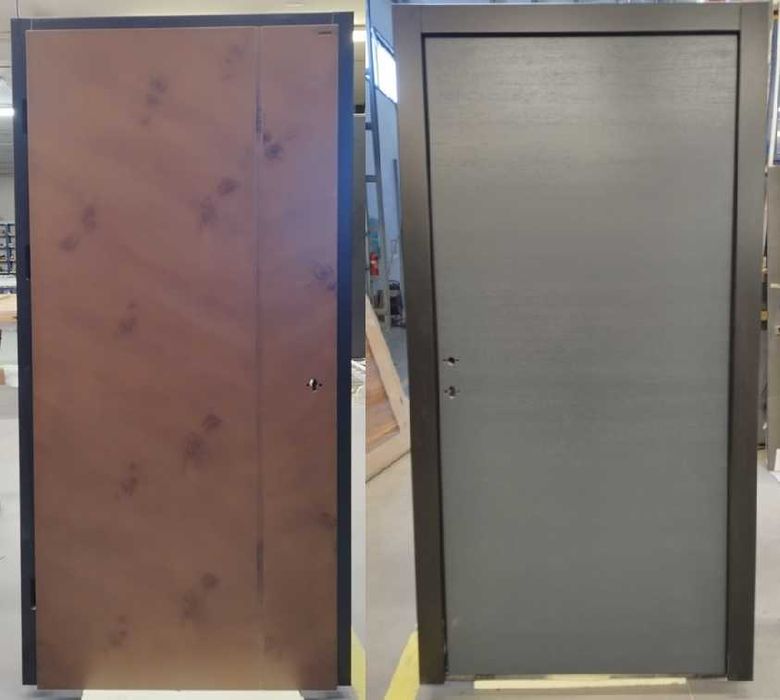 Drzwi zewnętrzne drewniane PARMAX PEŁNE - GRUBOŚĆ 82 MM PROMOCJA