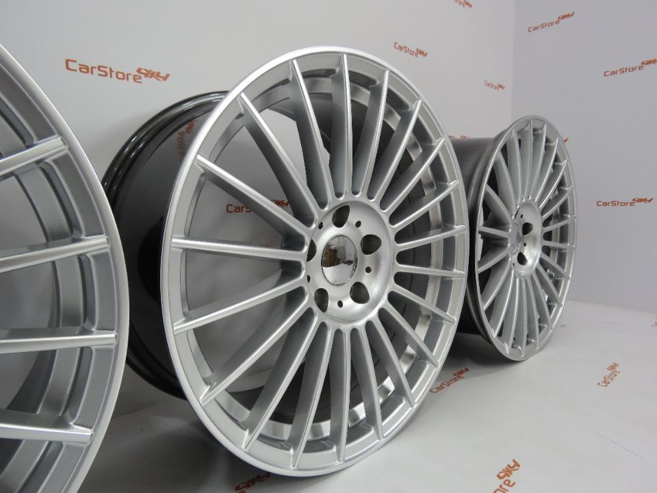 Jantes Look Bmw Alpina 19'' 8 et33 + 9 et 35 5x120 HyperSilver