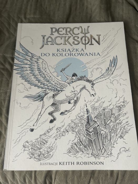 Percy Jackson książka do kolorowania kolorowanka
