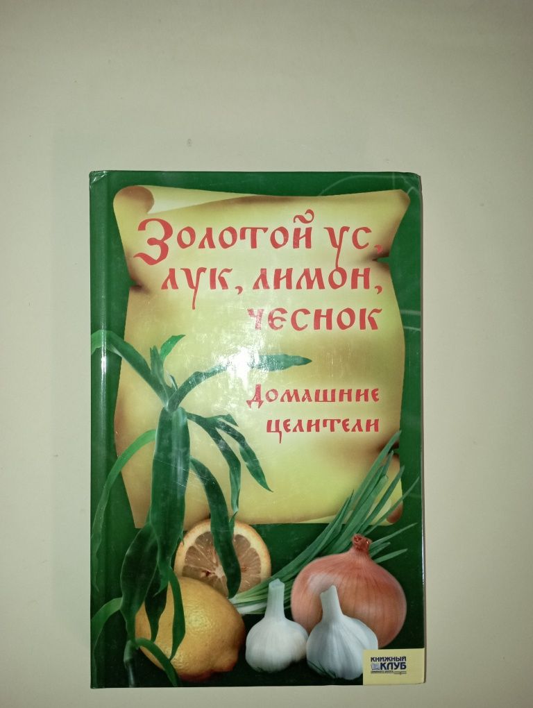 Книга Домашние целители Золотой ус, лук, лимон, чеснок