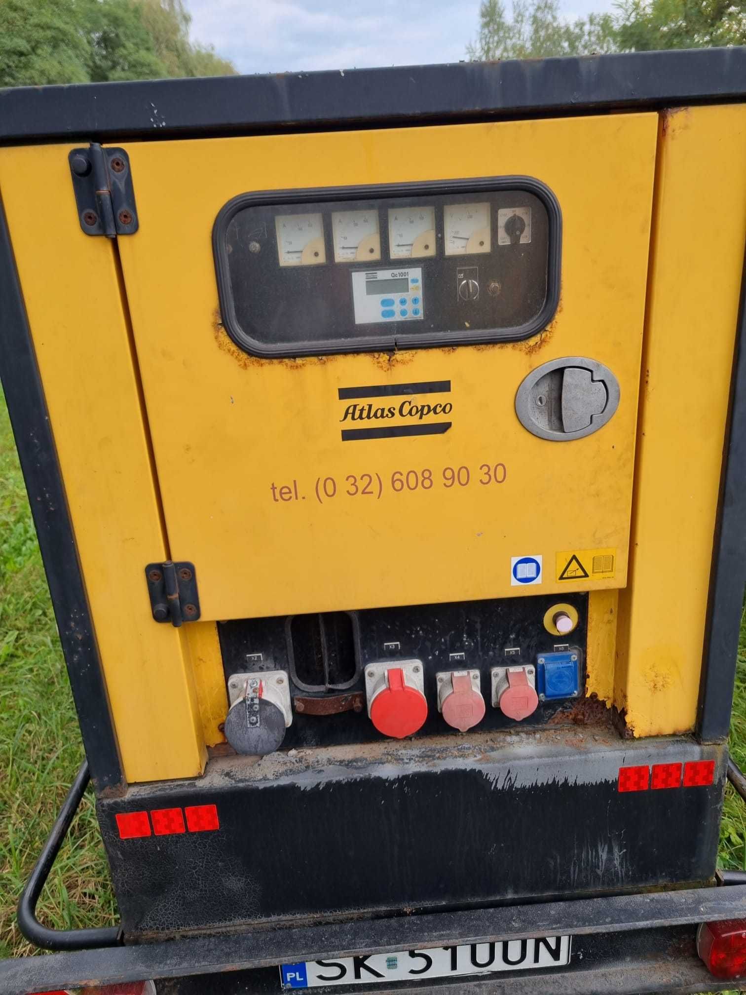 agregaty prądotwórcze Atlas Copco