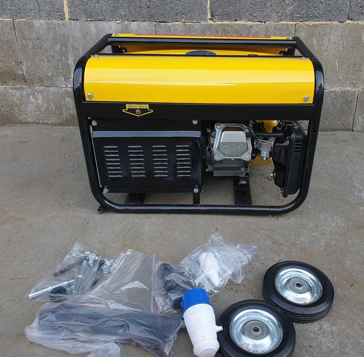 NOWY agregat prądotwórczy 1F 3,8kW 230V 3F 6,7kW 400V HC40-250/BOT