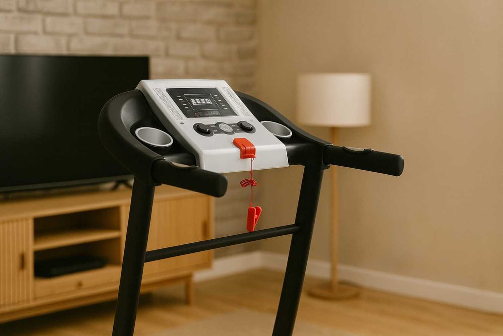 Nowa Bieżnia 1-12km/h do 120KG Składana Domowa Regulowana do Ćwiczeń