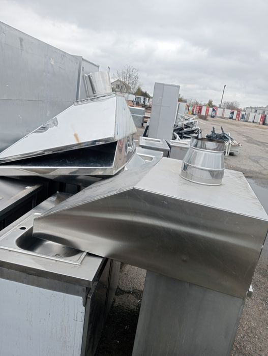 Столи промислові, витяжки нержавійка