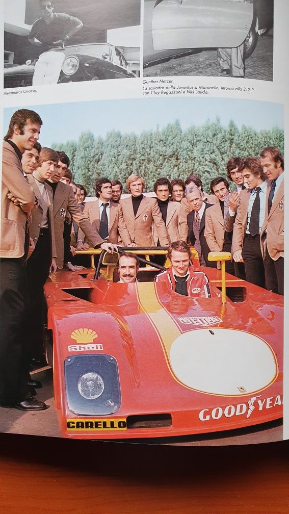 Książka autorstwa Enzo Ferrari " Ferrari " Rosso rarrissimo 1974
