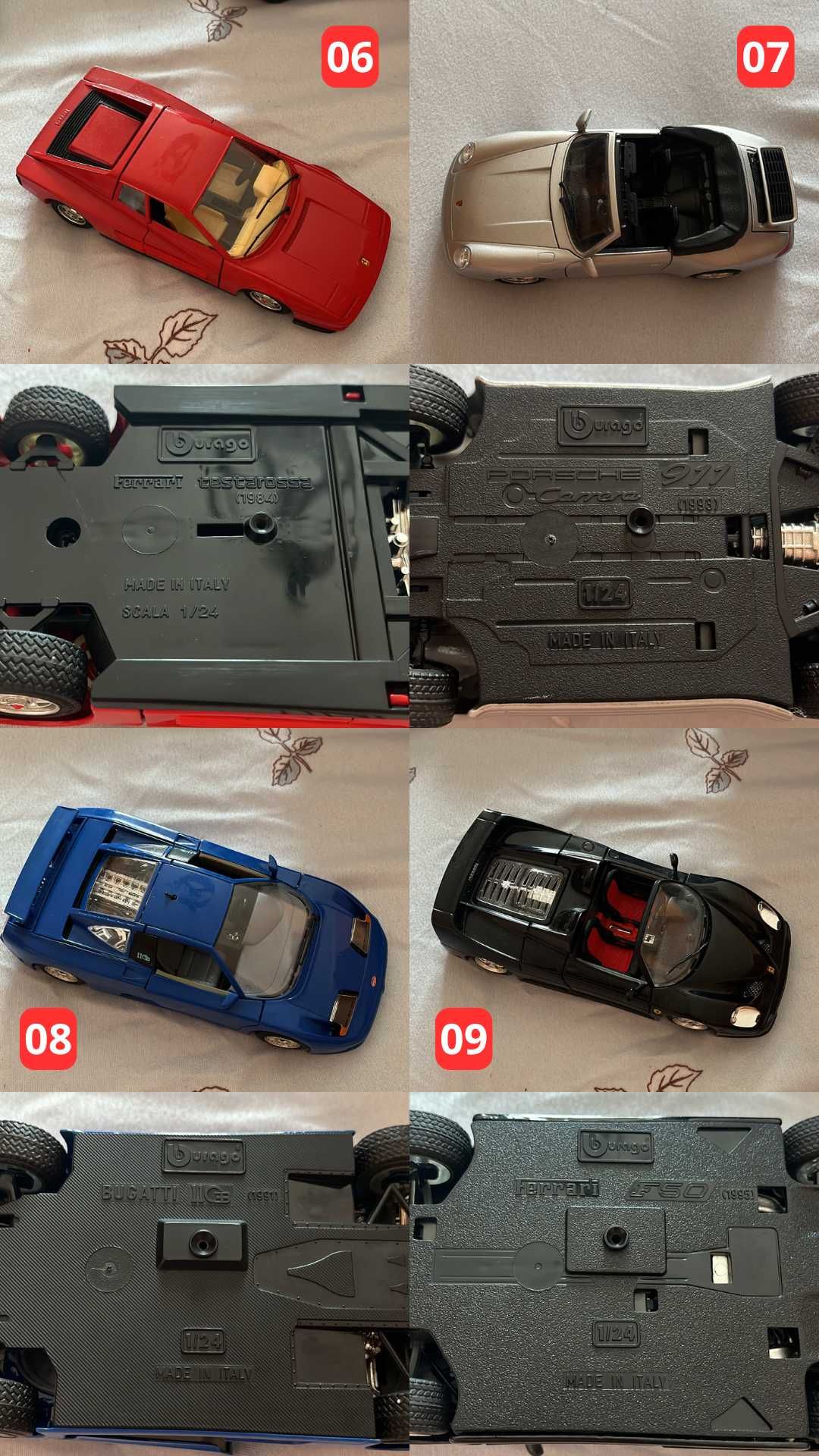 Carros Coleção Burago