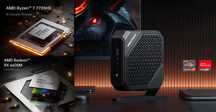 Minisforum HX77G Ryzen 7 7735H с Radeon 6600M mini pc  мини пк