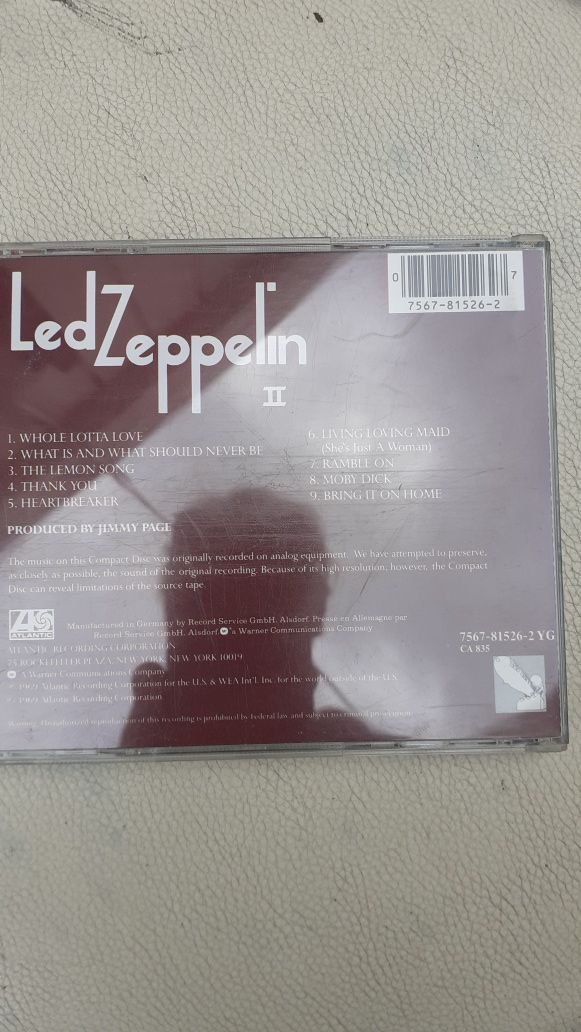 Płyta - Led Zeppelin II