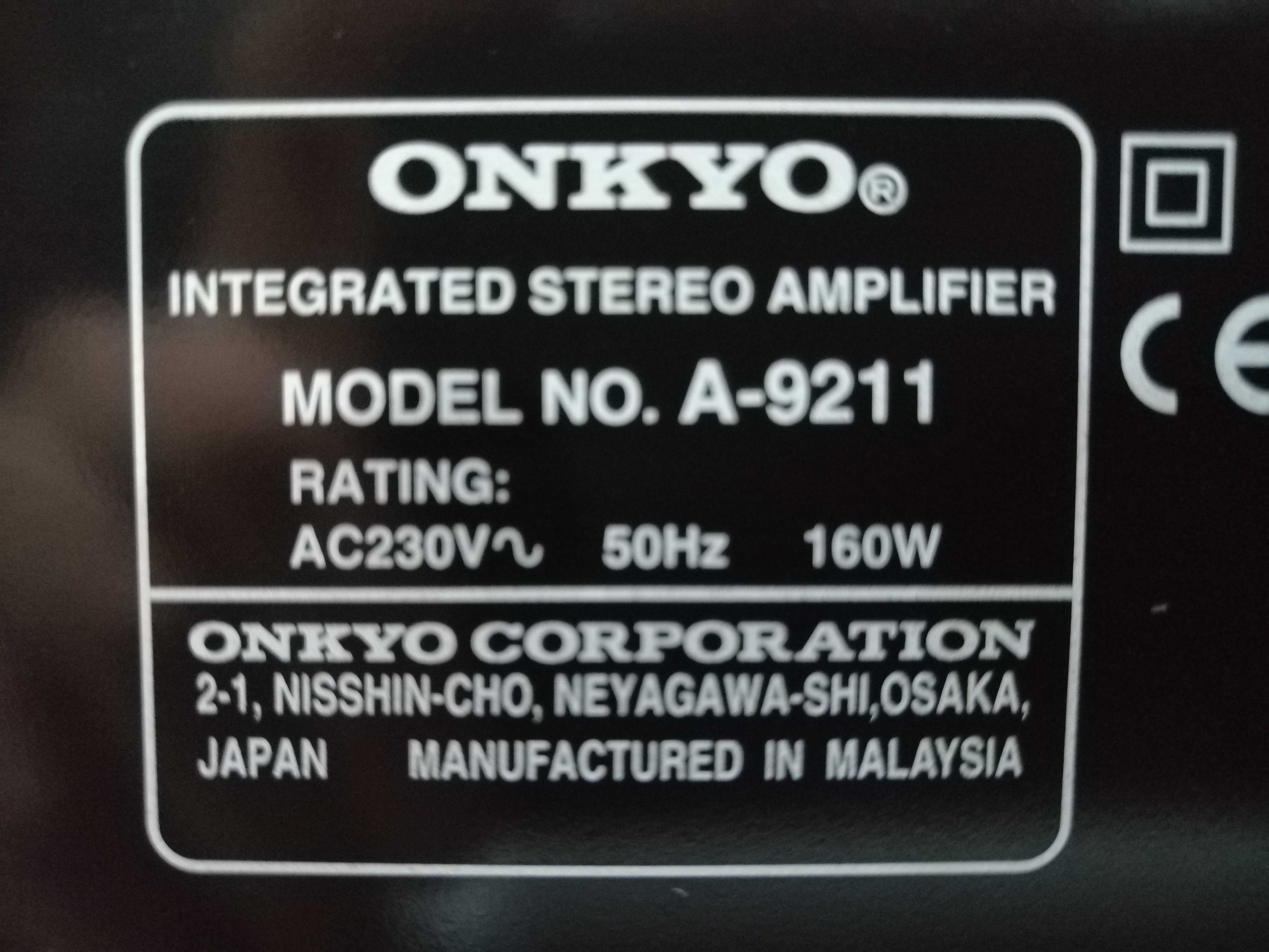 Wzmacniacz Onkyo A-9211