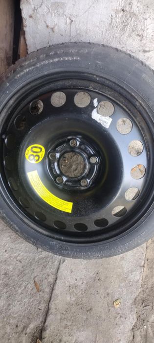 Sprzedam koło dojazdowe 5x110 et 41/  115/70/16 Vectra C