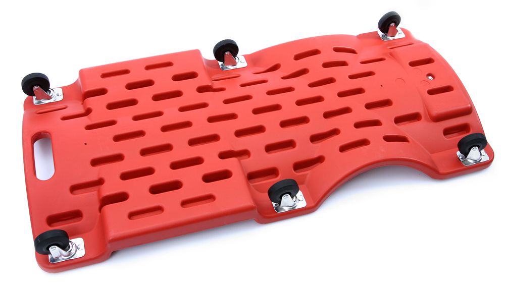 Leżanka Warsztatowa 6 Kołowa 36" Leżak Z Zagłówkiem Mocna Wózek