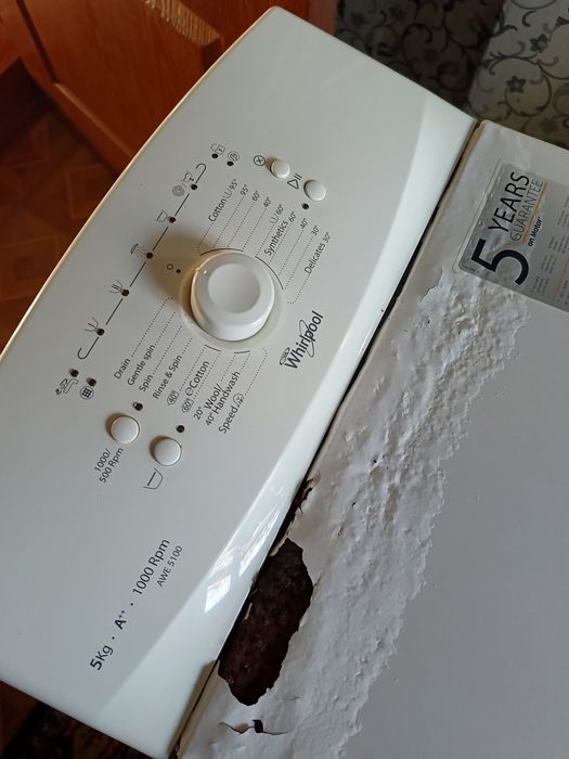 Стиральная машина whirlpool awe5100 под ремонт
