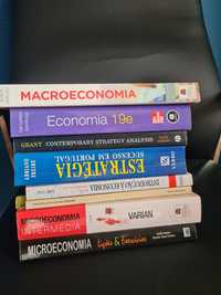 Vários livros Economia
